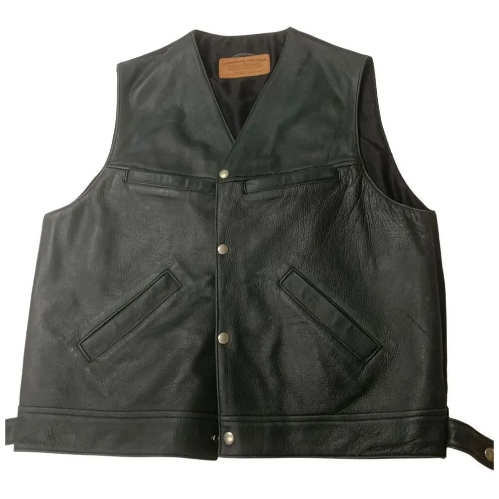 Vintage Coronado Leather Concealed Carry Vest